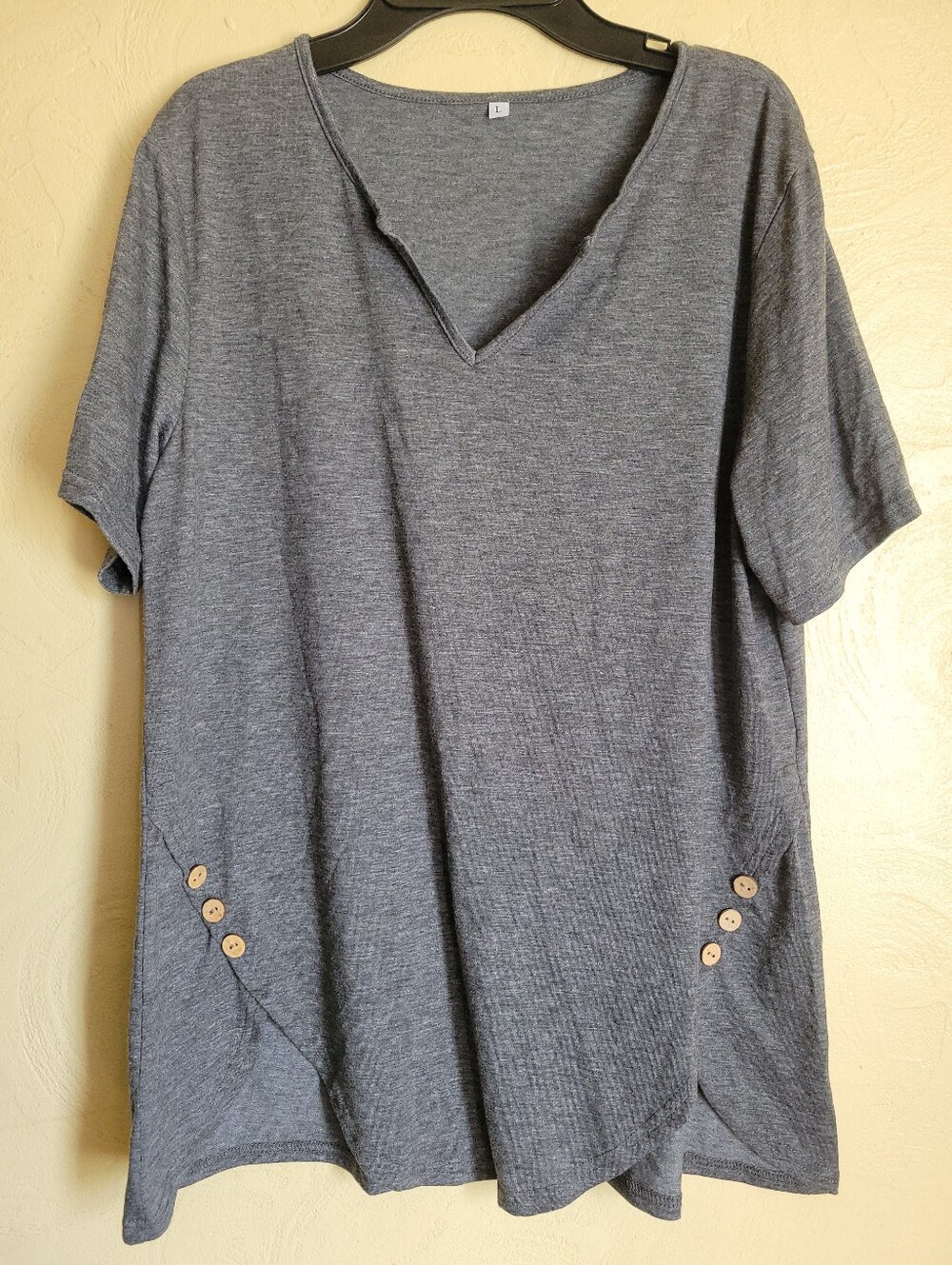 Womens V-neck T-shirt
